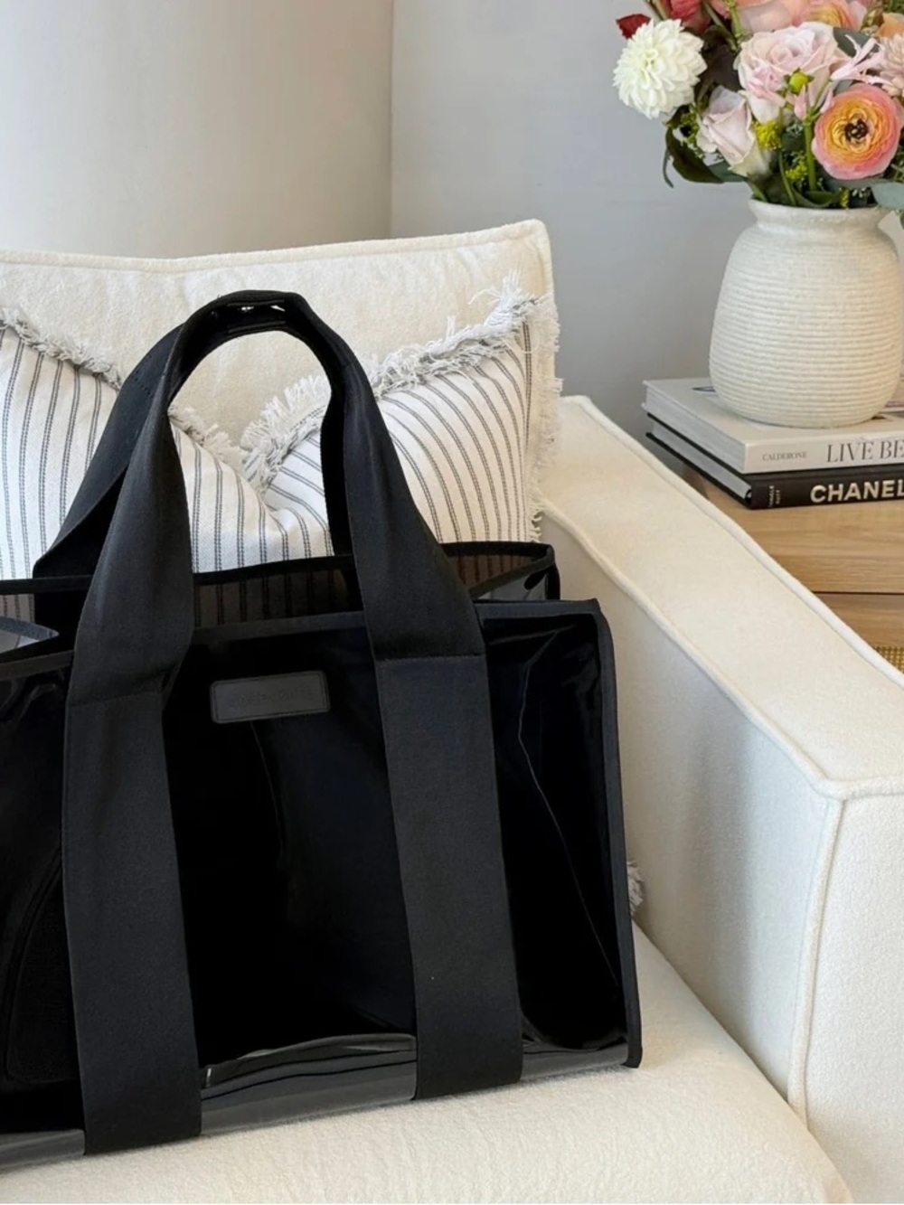 NWT Case Mate Jelly Tote Bag in Black